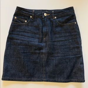 A.P.C. Standard Denim Mini Skirt